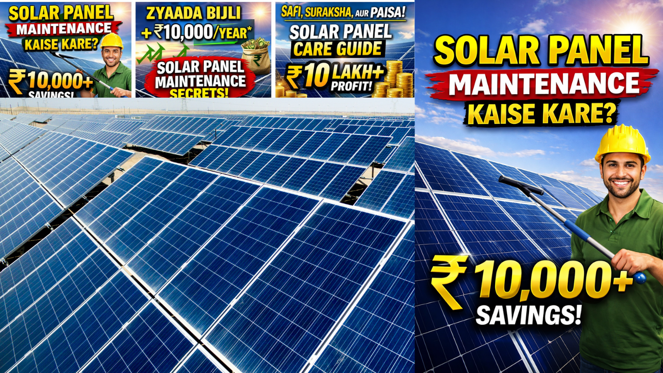 How to Maintain Solar Panels for Maximum Efficiency and better electricity