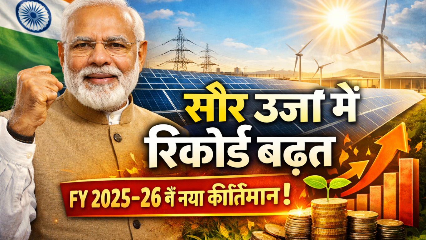 solar energy by PM Modi
