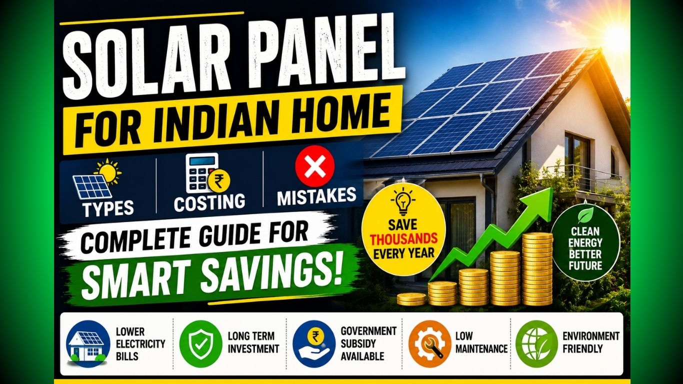 Solar panels for Indian Homes