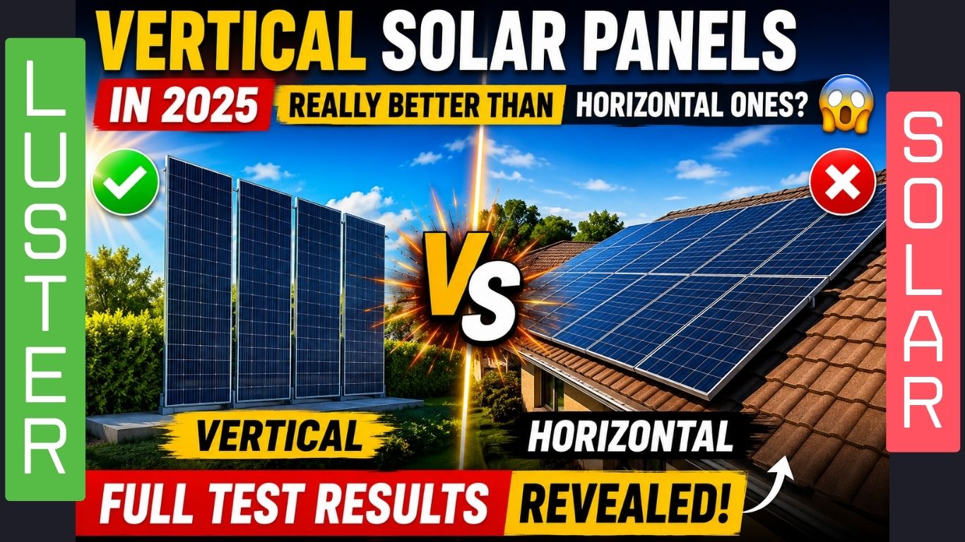 Vertical vs Horizontal Solar Panels which is better in 2026?