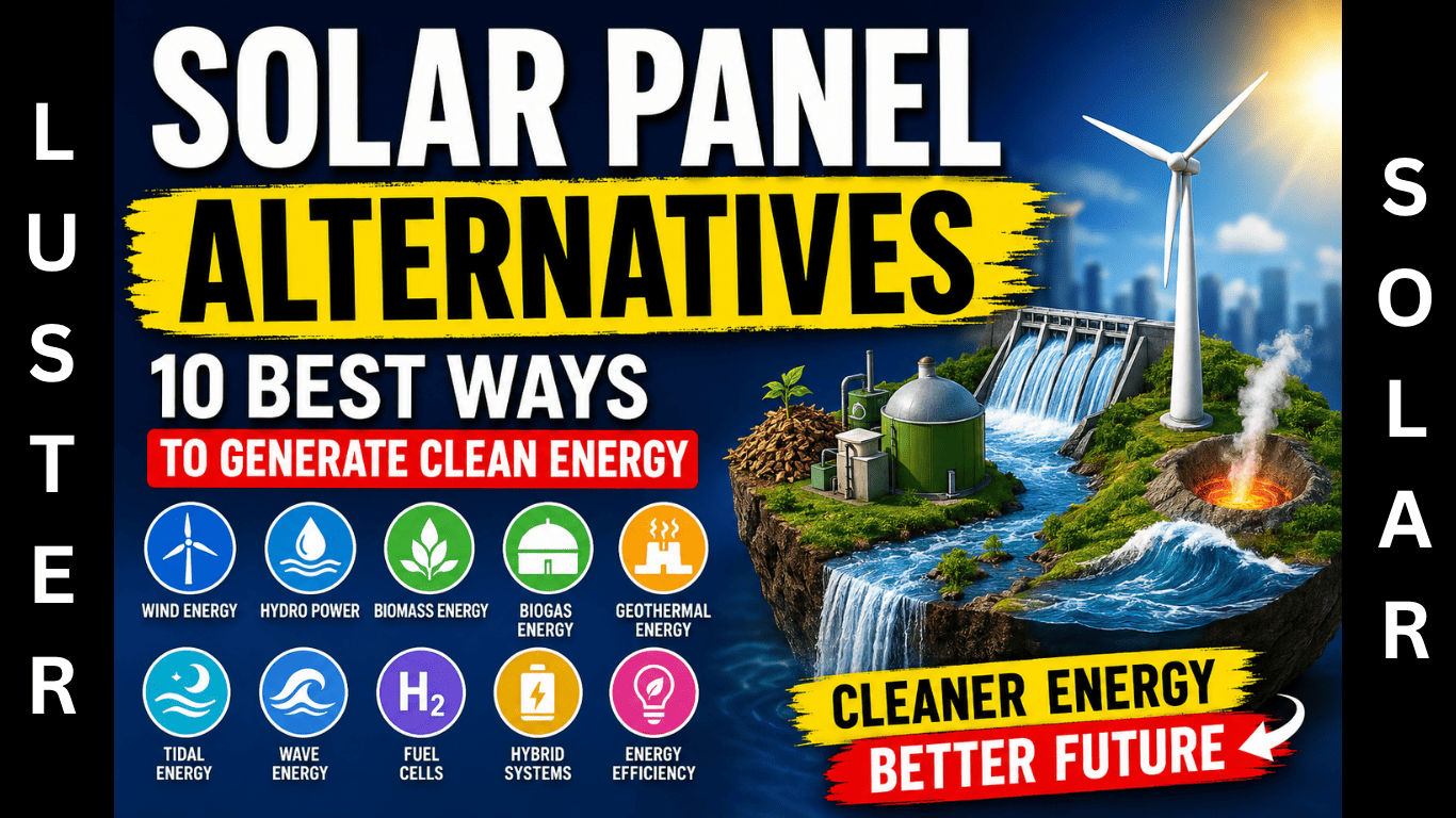 Top 10 Alternatives of Solar Panel